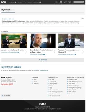 Nettbrett-salget ned, PCsalget opp NRK, 10.02.
