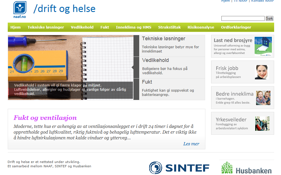 WWW.Drift og Helse.no.