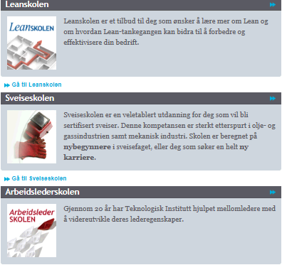 Våre skole konsepter er 60 studiepoeng 30 studiepoeng Stikkord: