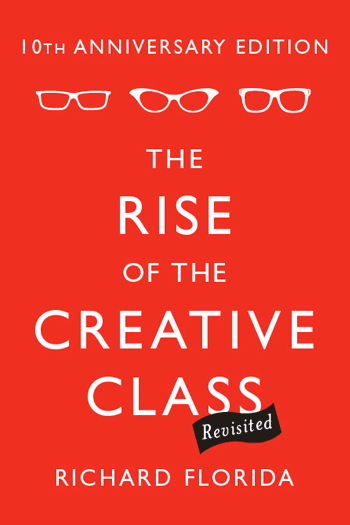Den Kreative Klasse Kjernen: Ingeniører, akademikere, arkitekter Resten: creative