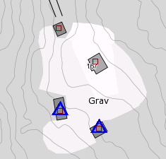 2.2 Tiltak for 243/6 (Skogrettighet i Nøkleby skog) Eiendommen (i form av en husmannsplass) er etablert/tinglyst 06.10.1898, men det foreligger ikke noe beskrivelse av grenser fra etableringen.