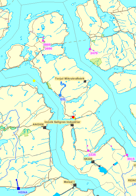3.3 Lokal kraftproduksjon i Tingvoll kommune 3.3.1 Vannkraft NEAS eier Skar kraftverk liggende på Hanem i Tingvoll kommune.