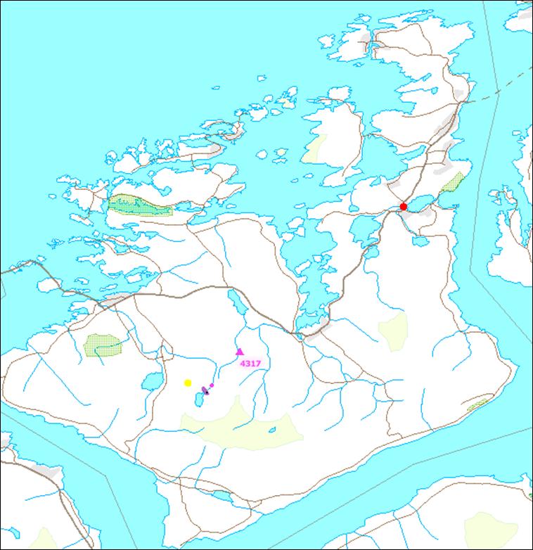 Figur 3-5 ILE i % av levert energi for konsesjonærene i Møre og Romsdal. Den røde streken viser landsgjennomsnittet for 2004-2006 [10]. 3.3 Lokal kraftproduksjon Averøy kommune har per i dag ingen lokal vannkraftproduksjon.