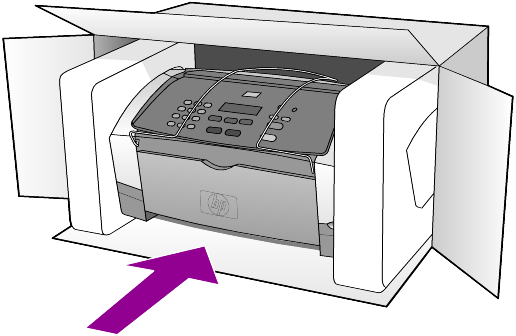 hp support hp distribusjonssentre Hvis du ikke har originalemballasjen, må du bruke annen egnet emballasje.