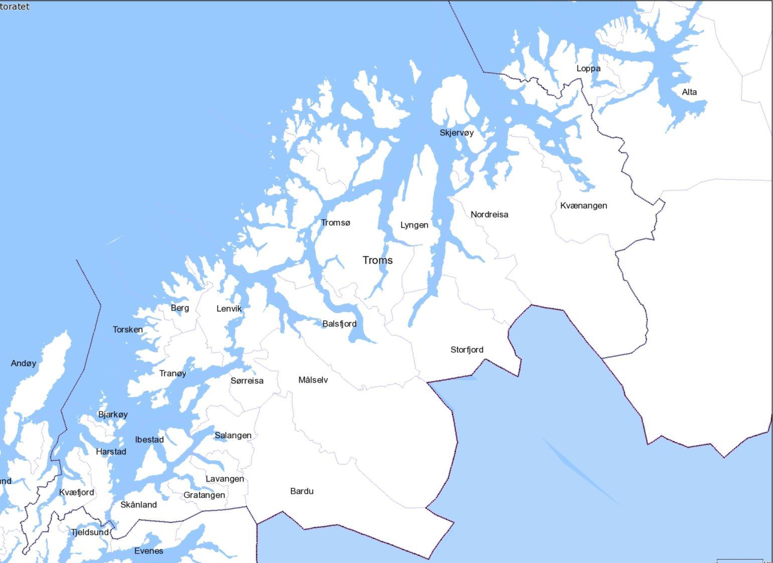 Kystplan Midt- og Sør- Troms 13 kommuner interkommunal