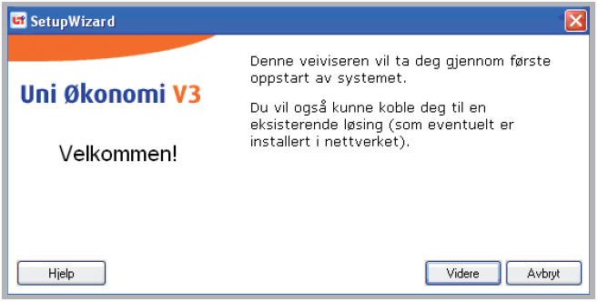 3. Oppkobling/Installasjon av database (MSDE/SQL) Ved standard installasjon av Uni Økonomi anbefaler vi installasjon av Microsoft SQL Server Desktop Engine (MSDE) som database.