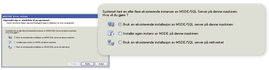 3.2Oppsett/valg av datakilde til programmet Uni Micro Solutionpartner 1.