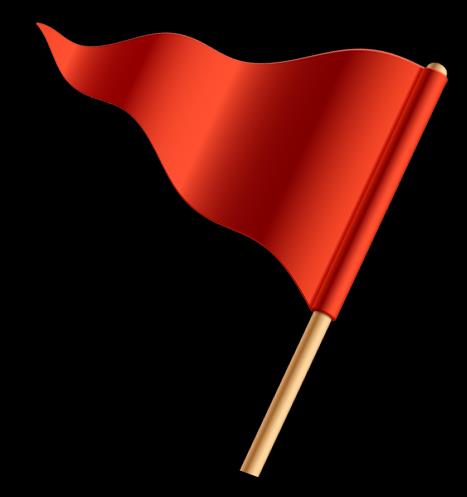 Røde flagg Virker umotivert Store «hull» i tidslinjen Lenge