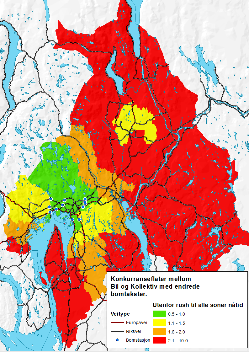 Konkurranseflate mot