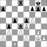lykkes, men på den annen side sett, så har ikke svart særlig med valg. 31...Sb8 blir nå fulgt av det elegante 32.c5!!; 31...Sc5 blir feil på grunn av 32.Dxb6!
