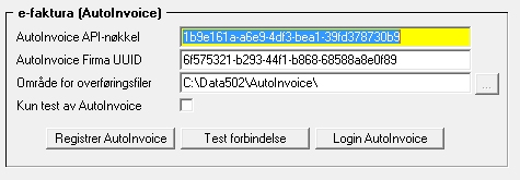 Hvis Contractingkomponent for AutoInvoice ikke er installert, vi du få melding om dette og installasjonen startes. Svar på de spørsmål som kommer og vent til installasjon er ferdig. NB!