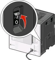 Installere skriveren i et trådløst nettverk (Macintosh) Ethernet-kabelen må være koblet fra skriveren når den skal installeres i et trådløst nettverk.