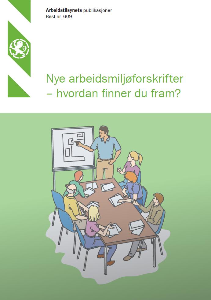 Veiledning Veiledningen «Nye arbeidsmiljøforskrifter hvordan finner du frem» kan leses og lastes ned