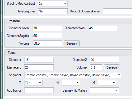 journaldokumentasjon med registrering av kvalitetsdata