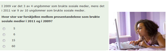 Oppgaver med størst forskjell i resultatet til 8. og 9. trinn Analyse av resultater fra nasjonal prøve i regning 8.og 9. trinn 2013 Figur 2 Figuren viser effektstørrelsen for hver oppgave når vi sammenligner resultatene til 8.