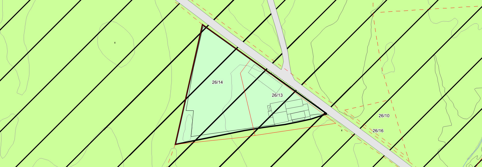 1.5 Overordnede planer Eiendommene er uregulerte. Kommuneplan for Ås 2011-2023 gjelder for eiendommene.