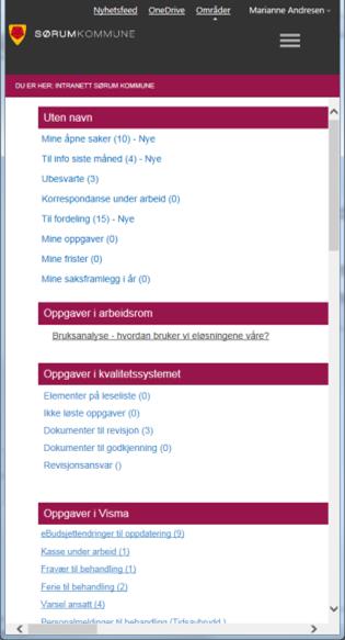 Ansatte i Sørum kommune Vi bruker Ansattportalen som et verktøy for å gi en enklere inngang til de ulike oppgavene ansatte har.