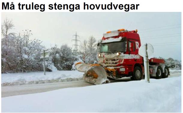 Vinterdrift på