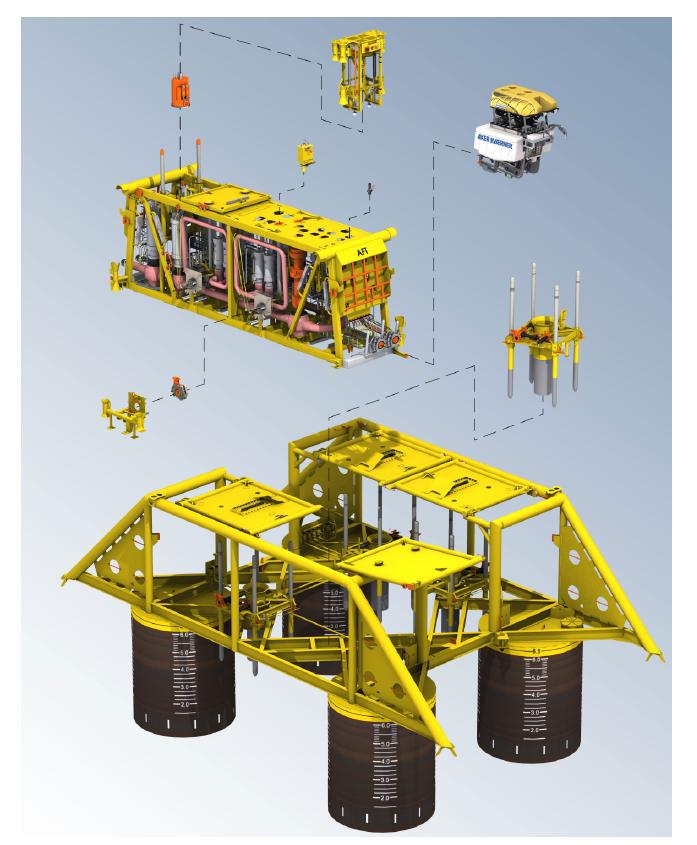 Havbunnsanlegg Tildelt Aker Subsea 15.9.