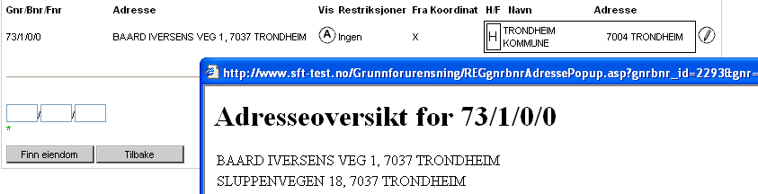 Registrere gårds- og bruksnummer Det er tilstrekkelig å oppgi hvilke gårds- og bruksnummere som er registrert på lokaliteten.