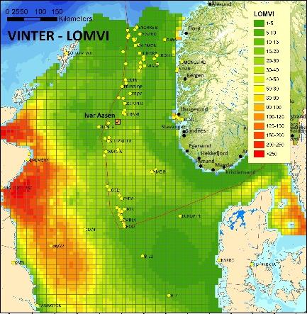 52 av 62 7.3 Sjøfugl Utbredelse og forekomst av sjøfugl i Nordsjøen er beskrevet blant annet i arealrapporten til Forvaltningsplan for Nordsjøen (Ref.
