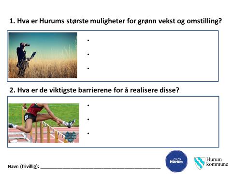 Bakgrunn for og gjennomføring av møtet Hurum kommune ble utpekt som omstillingskommune etter at Tofte ble vedtatt nedlagt sommeren 2013. Et omstillingsarbeid er i gang, ledet av omstillingsstyret.