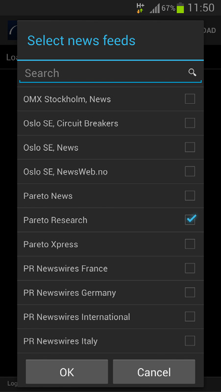 For å få full oversikt over våre analyser kan du lage et eget nyhetsfilter med analyser fra Pareto.