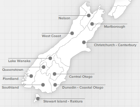 4.8 NEW ZEALAND Konkurrentanalyse New Zealand NØKKELINFORMASJON a. Geografi, natur, befolkning, etc b. Reiselivets størrelse og bidrag (BNP, Statistikk, Key figures) c.