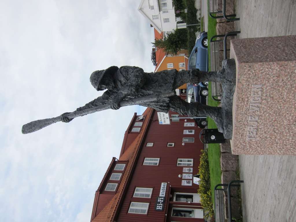 Statue av Terje Vigen