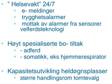 Områder med muligheter Helse og omsorg Helse