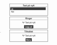 Telefon 123 Mens du snakker i telefonen er det mulig å stenge av lyden ved å velge elementet Demp mik (dempe mikrofonen) med multifunksjonsbryteren.