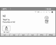 Radio 25 Hver bølgelengde har to autolagringslister (AS 1, AS 2), og 6 stasjoner kan lagres i hver av dem. Les dette Stasjonen som tas inn for øyeblikket, er markert.