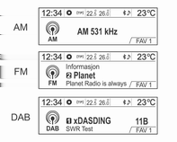 82 Innledning Volumbegrensning ved høy temperatur Hvis temperaturen inne i radioen er svært høy, begrenser infotainmentsystemet det maksimale volumnivået som kan stilles inn.