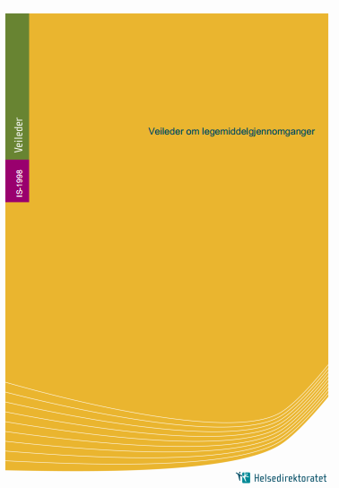 Systematisk tverrfaglig legemiddelgjennomgang Tverrfaglig tilnærming for å identifisere, løse og forebygge den enkelte pasients lm-relaterte problemer Takst for lmg (2ld), 164.