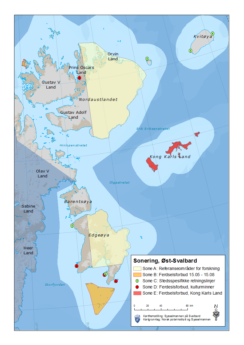 Sonering for å ivareta - referanseområder for
