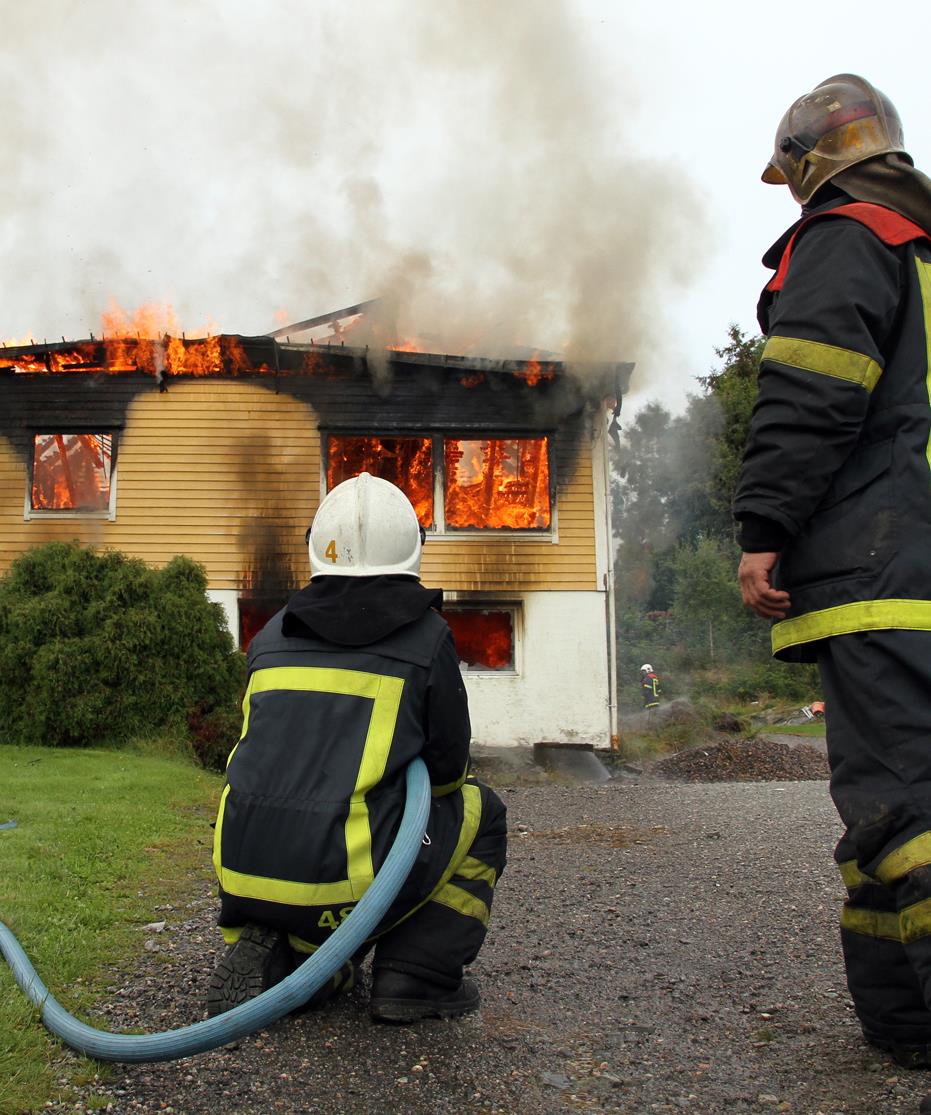 Utfordring (1) Boligbranner generelt Det er boligbranner som