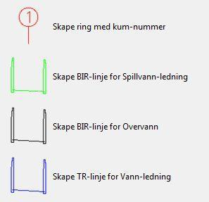 Vise bare BIR-linje i profiltegningen 1. I Naviate VA finns den mulighet å vise bare BIR-linjen for ledninger. Dette går altså ikke i ren Civil 3D.