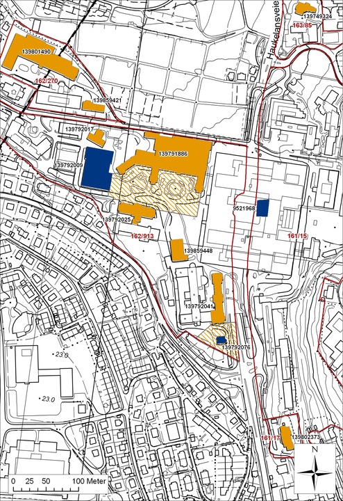 HAUKELAND UNIVERSITETSSJUKEHUS Kommune: 1201/Bergen Gnr/bnr: 162/913 Askeladden ID: Referanse til : Kompleks 9900113 Omfang fredning Byggnavn Oppført Bygningsnr.