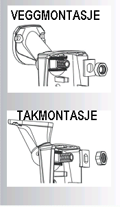 Ved bruk av brakett. Elektrisk tilkobling. Åpne detektoren som vist i illustrasjonen. Dette gjøres ved hjelp av en skrutrekker i punkt (3).NB! Rør ikke PIR sensoren!