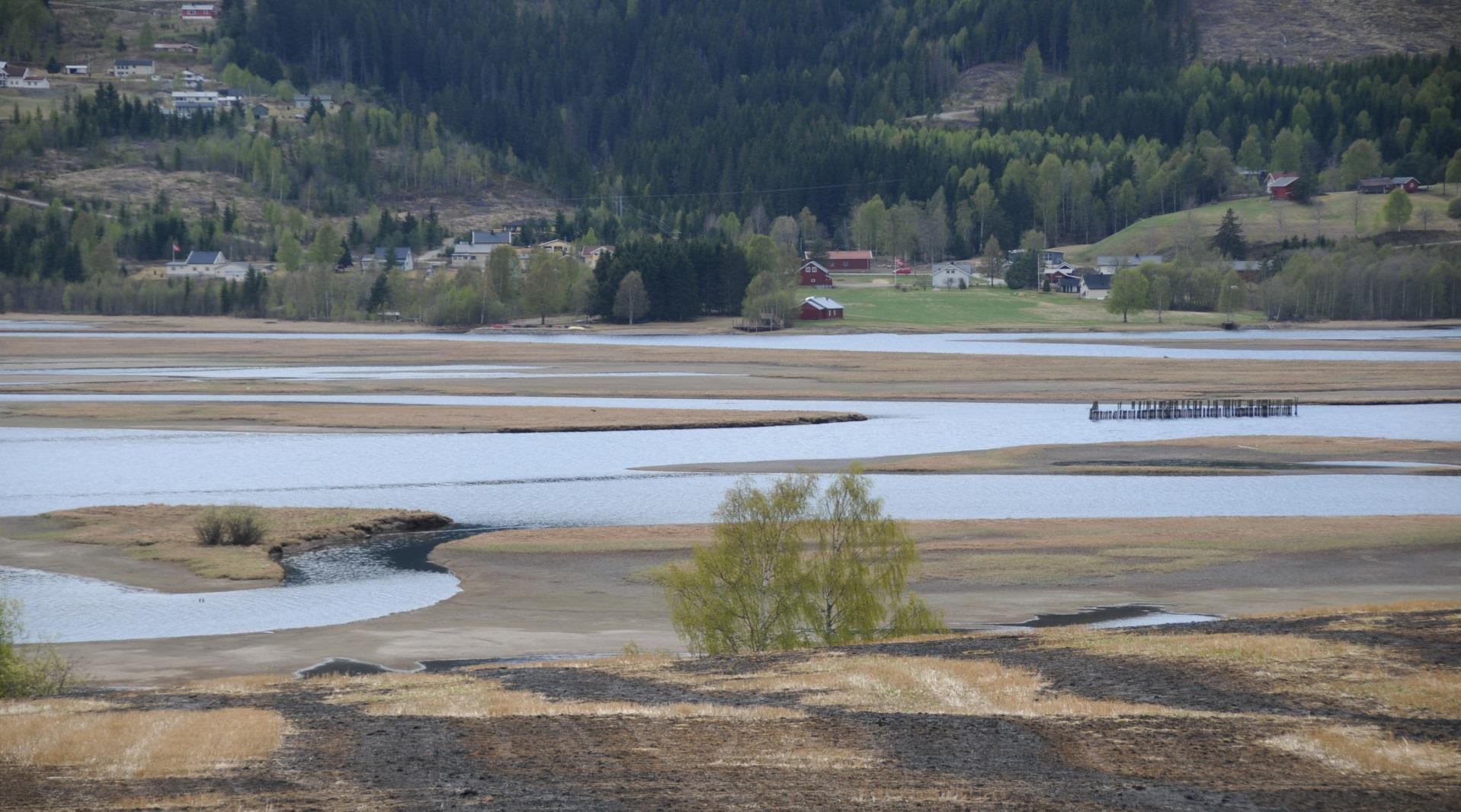 Etterslep for vannforvaltning og redusert