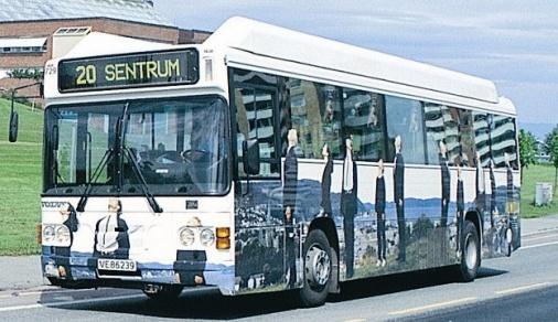 144 gassbusser i Norge Trondheim 5 Bergen