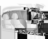 Hodekollisjonsputer Hodekollisjonsputesystemet består av en kollisjonspute i takrammen på hver side. Takstolpene er da merket AIRBAG.