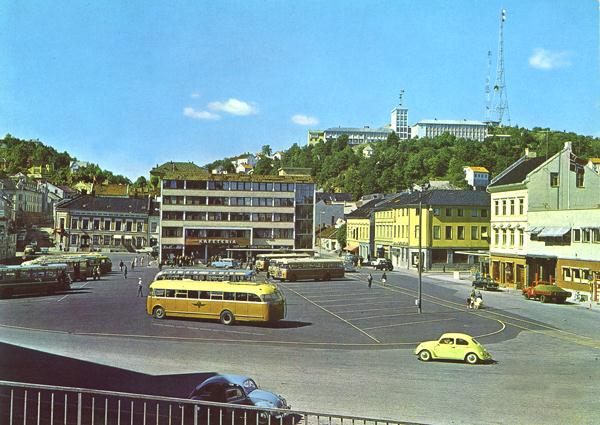 Arendal sentrum frem til 2003 busstasjon