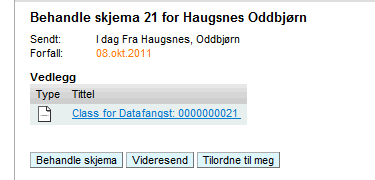 Eksempel: Godkjenne Andre utbetalinger Godkjennere Du kan legge inn en kort beskrivelse på inntil 15 tegn, som kommer på lønnsslippen til den ansatte i stedet for navnet på