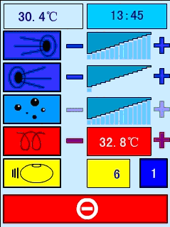 Smart Touch 09 Pos 1. Pos 15. Pos 2. Pos 14 Pos 3. Pos 13. Pos 4. Pos 5. Pos 6. Pos 7. Pos 12. Pos 11. Pos 10. Pos 8. Pos 9. Bildet viser Smart Touch for et fullt utstyrt massasjebadekar Pos.