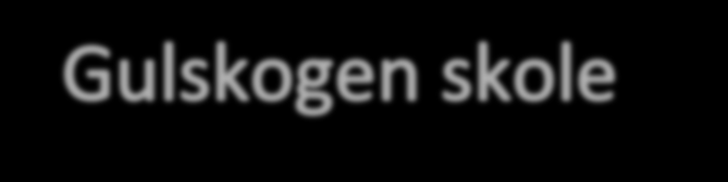 1. FORSKRIFT OM ORDENSREGLEMENT FOR GULSKOGEN SKOLE Ordensreglementet er vedtatt med hjemmel i lov 17. juli 1998 nr.