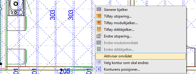 17.02.13 Kapittel 1... 11 DDS-CAD Konstruksjon innføring i versjon 7 Bjelkelagstegning Velg Globale nummer, sjekk av for Oppdater igjen og trykk så på Initier igjen. Bekreft meldingene som kommer.