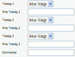 Legge inn nye opplysninger i nytt bestand I nedre del av DRIFTSOMRÅDER Attributter legger du inn opplysninger om det nye bestandet: Angi bonitet (H40).