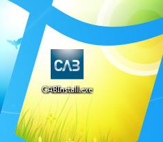 Dobbelklikk på det ikonet som du nå har fått (CABInstall.exe). Gå videre til neste punkt. 9.
