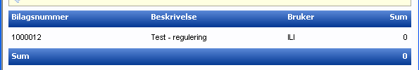 Etter at periodiseringen er gjennomført, trykker du på Lagre Du får da en beskjed om at periodiseringen er lagret og kan lukke vinduet. NB! Dette er en mellomlagring.